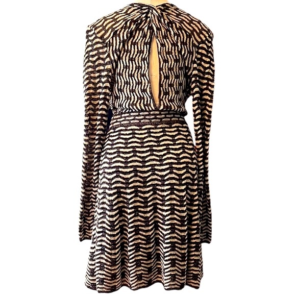 M Missoni Metallic Patterned Dress, size 10 - Picture 11 of 14